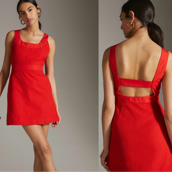 Maeve Dresses & Skirts - Maeve Anthropologie Sleeveless Scoop-Neck Mini Dress EUC SIZE 12